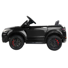 Rigo Ride On Car Toy Kids Electric Cars 12V Battery SUV Black