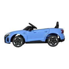 Audi Ride On Car Electric Sports Toy Cars RS e-tron GT Licensed Rigo Blue 12V