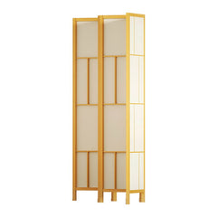 Artiss Ashton Room Divider Screen Privacy Wood Dividers Stand 3 Panel Natural