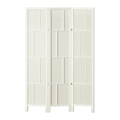 Artiss Ashton Room Divider Screen Privacy Wood Dividers Stand 3 Panel White