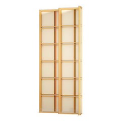 Artiss Room Divider Screen Privacy Wood Dividers Stand 4 Panel Nova Natural