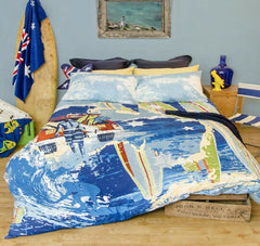 Retro Home Australia Single Quilt Cover Set