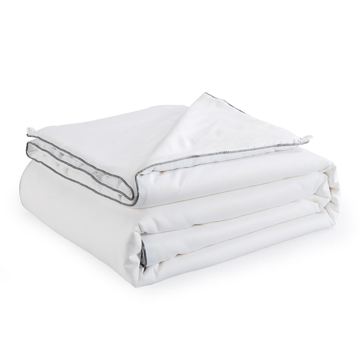 Royal Comfort 100% Silk Filled Eco-Lux Quilt 300GSM With 100% Cotton Cover - Single - White