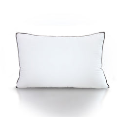 Casa Decor Silk Blend Pillow Hypoallergenic Gusset Cotton Cover Single Pack