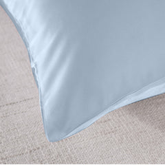 Royal Comfort Pure Silk Pillow Case 100% Mulberry Silk Hypoallergenic Pillowcase - Soft Blue