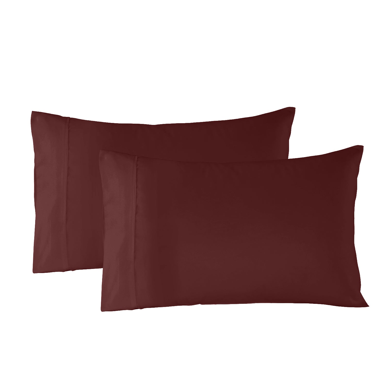 Royal Comfort Bamboo Blended Sheet & Pillowcases Set 1000TC Ultra Soft Bedding - Queen - Malaga Wine