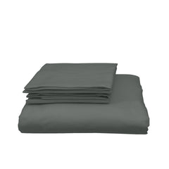 Royal Comfort Bamboo Blended Quilt Cover Set 1000TC Ultra Soft Luxury Bedding - King - Charcoal