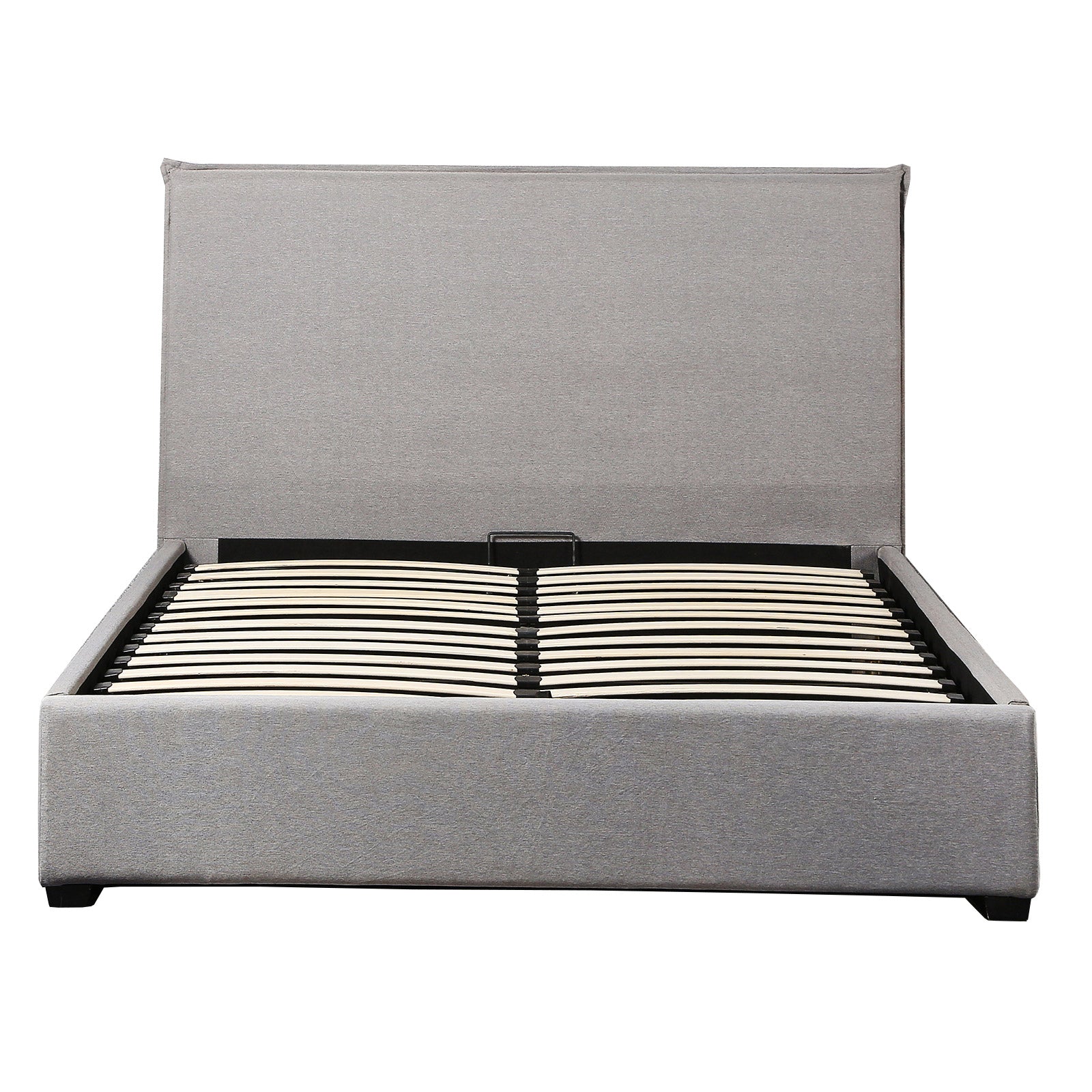 Milano Decor Phoenix Gas Lift Storage Bed Light Grey - Queen