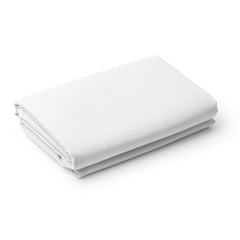 Royal Comfort 1200 Thread Count Fitted Sheet Cotton Blend Ultra Soft Bedding - King - White