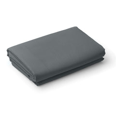 Royal Comfort 1000 Thread Count Fitted Sheet Cotton Blend Ultra Soft Bedding - Queen - Dark Grey