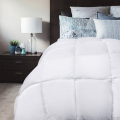 Royal Comfort 800GSM Silk Blend Quilt Duvet Ultra Warm Winter Weight  - Double - White