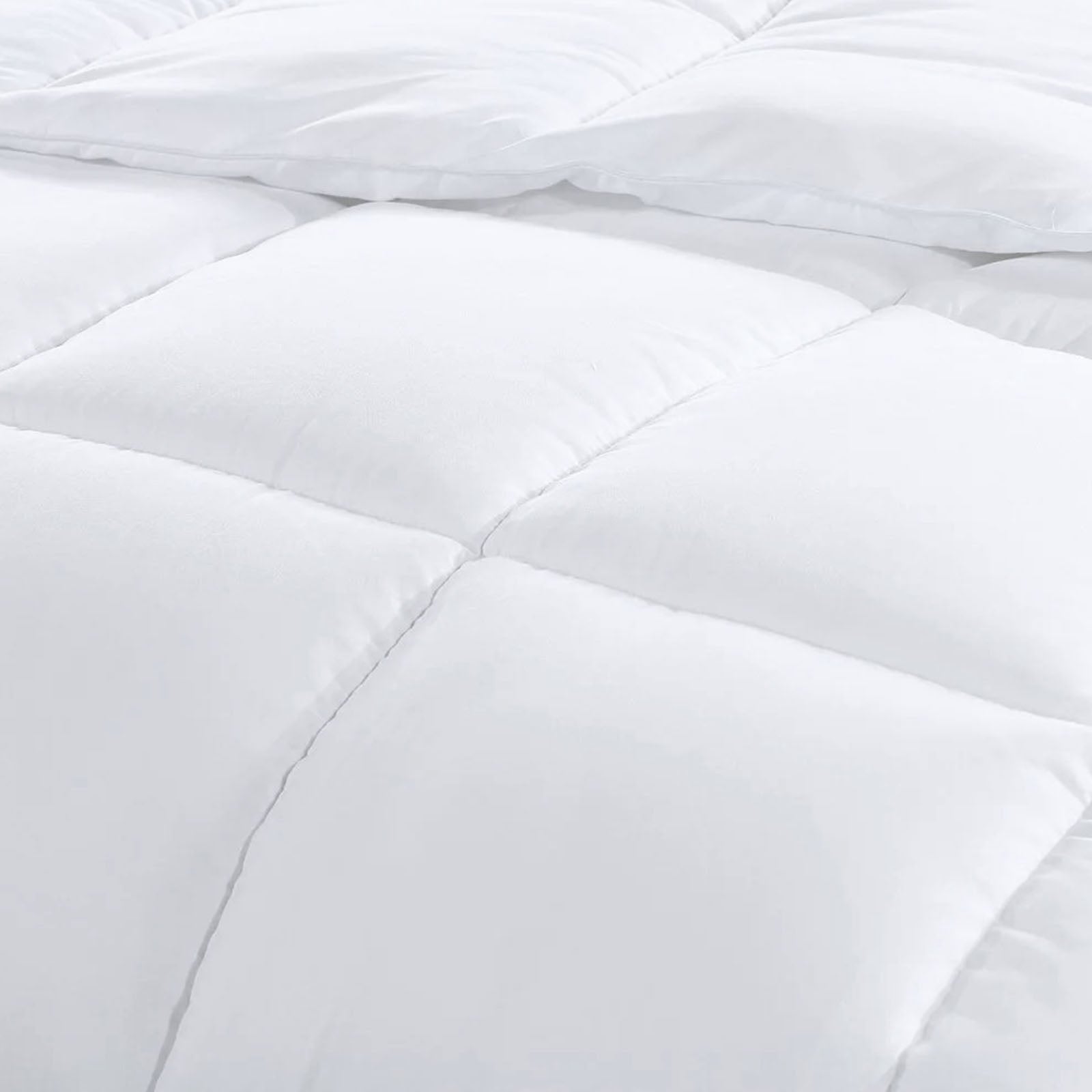 Royal Comfort Tencel Blend Quilt 300GSM  Eco Friendly Breathable All Season - Single - White