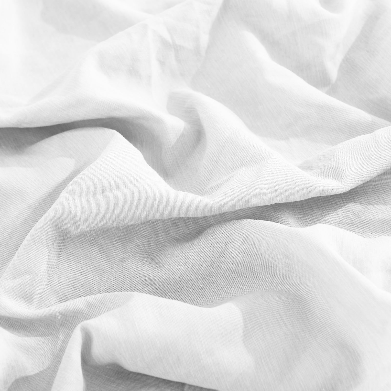 Royal Comfort Flax Linen Blend Sheet Set Bedding Luxury Breathable Ultra Soft - Queen - White