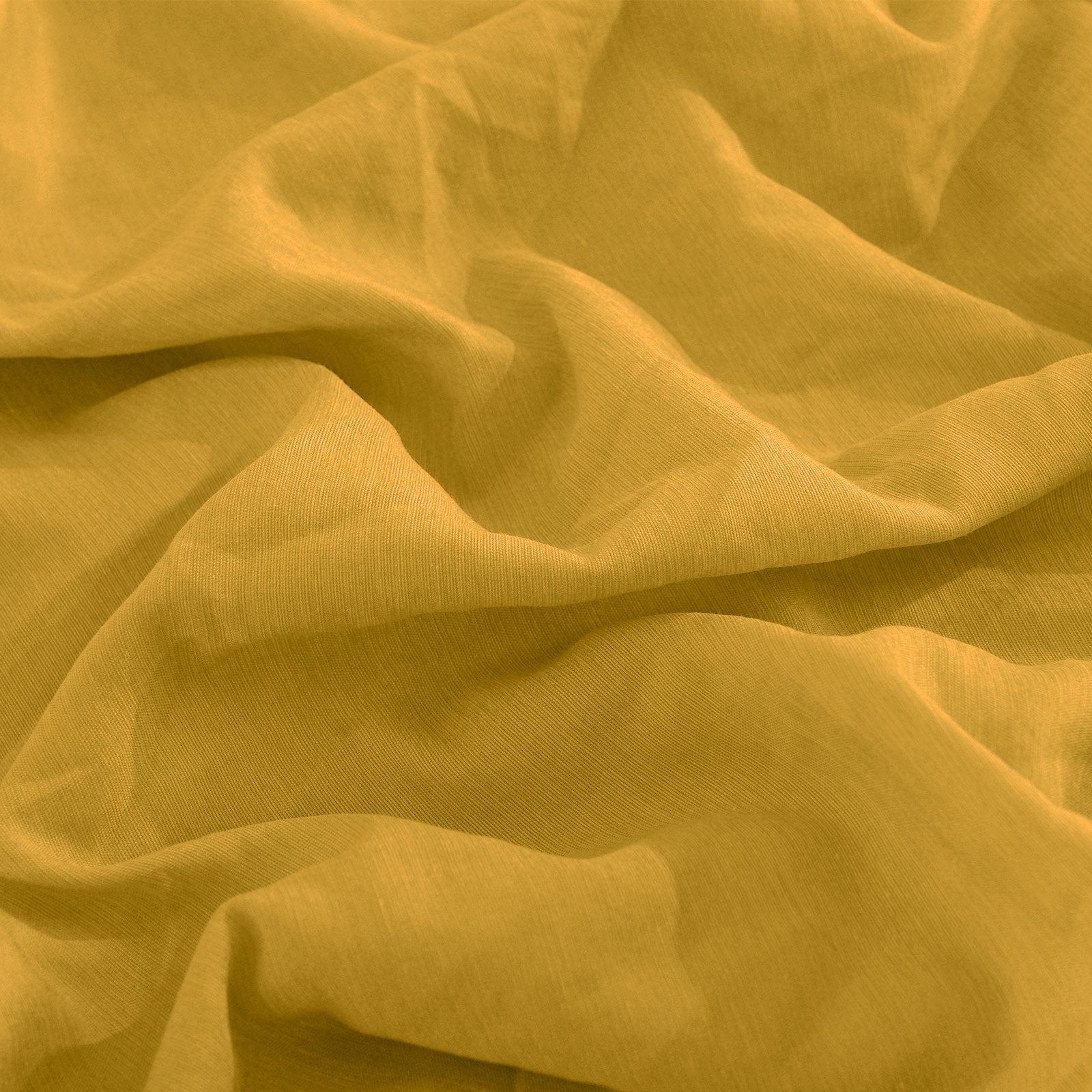 Royal Comfort Flax Linen Blend Sheet Set Bedding Luxury Breathable Ultra Soft - King - Mustard Gold