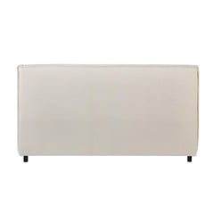 Milano Decor Malaga Natural Bed Head Headboard Bedhead Upholstered - King - Natural