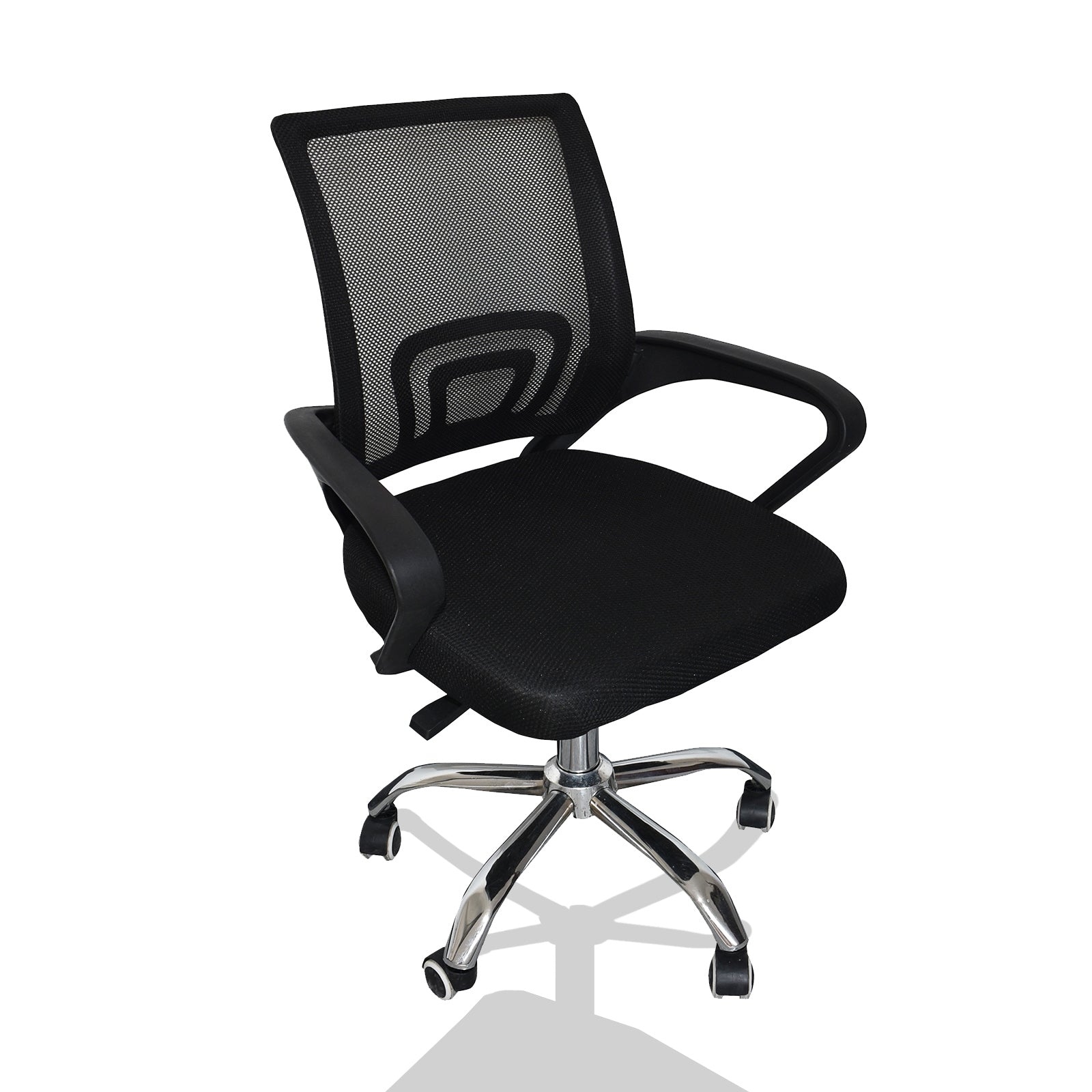 Milano Office Chair Home Computer Work Executive Mesh Adjustable Black