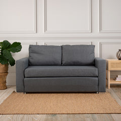 Casa Decor Selena 2 in 1 Sofa Couch Charcoal 2 Seater.