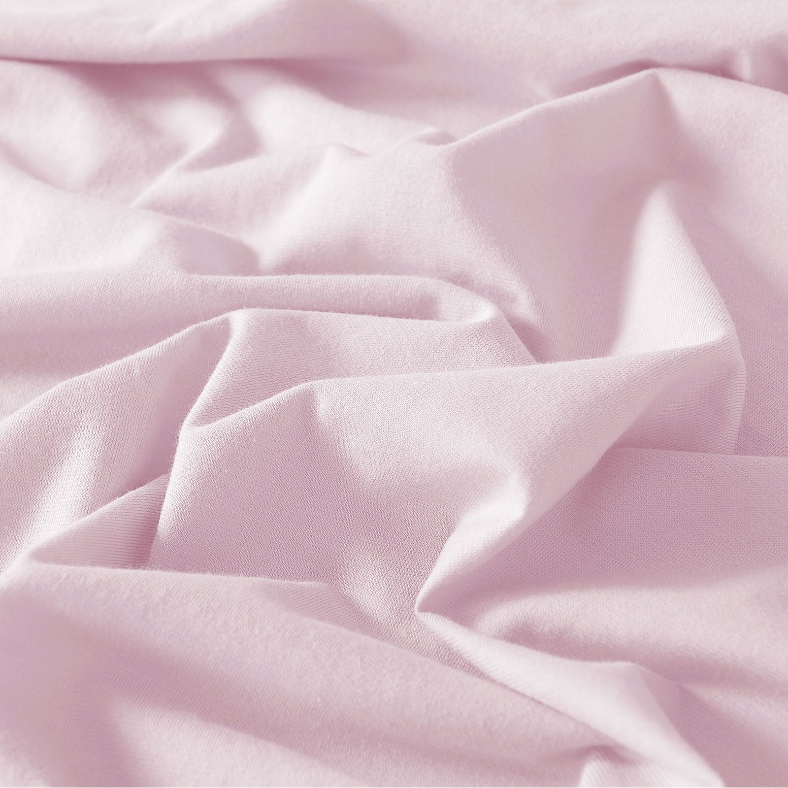 Royal Comfort 100% Jersey Cotton Quilt Cover Set Ultra Soft Bedding Luxurious - Queen - Pink Marle