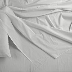 Royal Comfort Bamboo Blended Sheet & Pillowcases Set 1000TC Ultra Soft Bedding - King - White