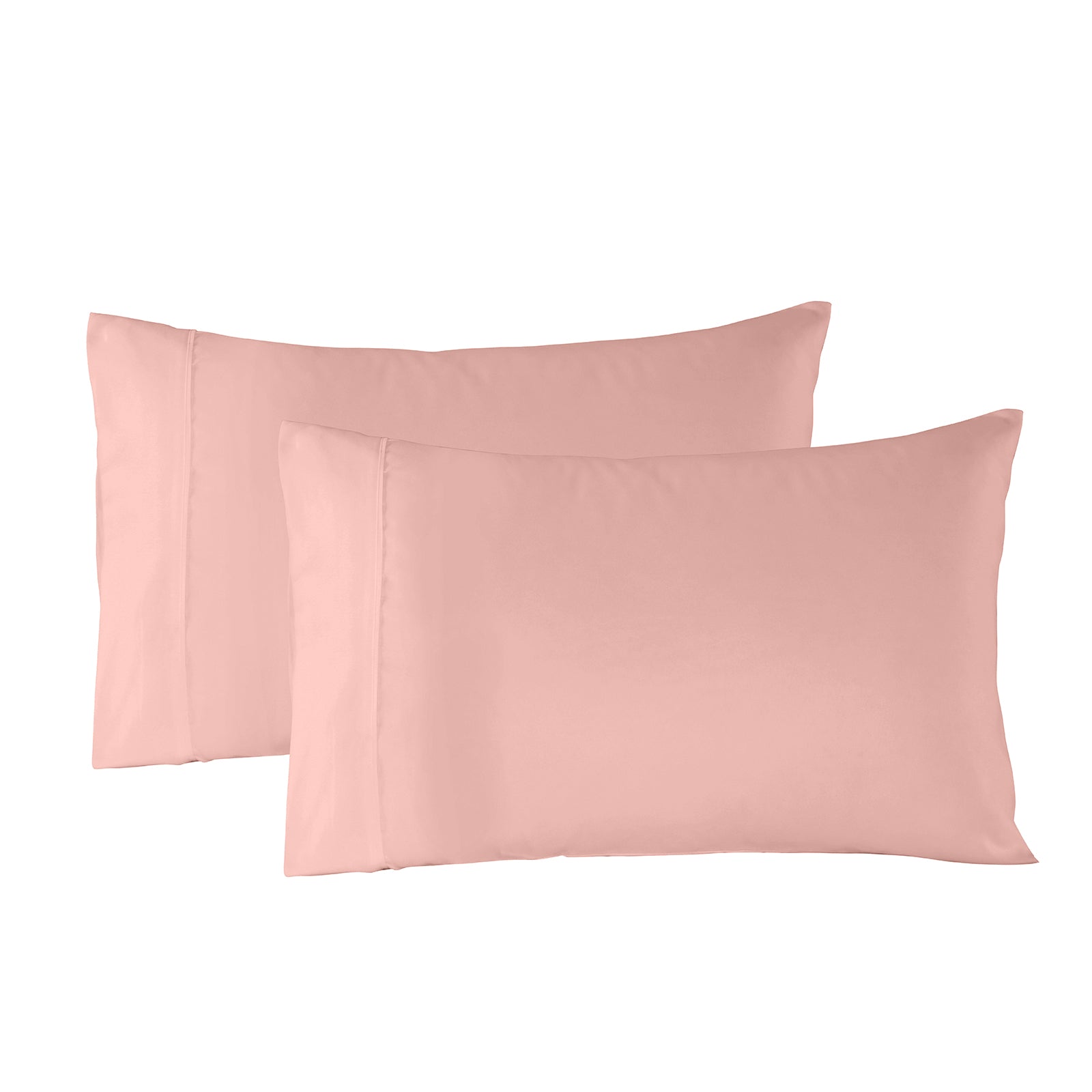 Royal Comfort Bamboo Blended Sheet & Pillowcases Set 1000TC Ultra Soft Bedding - King - Blush