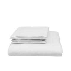 Royal Comfort Bamboo Blended Quilt Cover Set 1000TC Ultra Soft Luxury Bedding - Queen - White