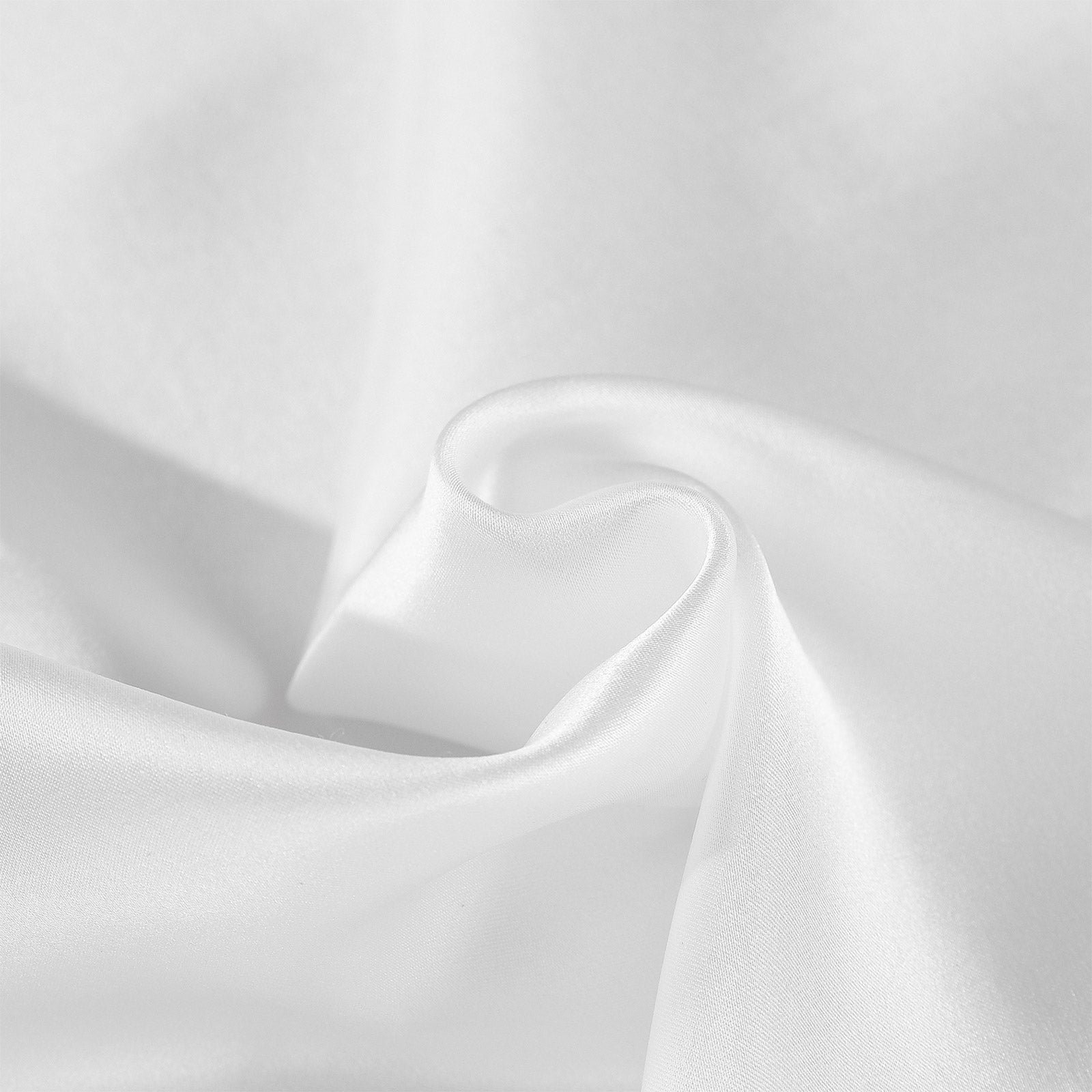 Royal Comfort Pure Silk Pillow Case 100% Mulberry Silk Hypoallergenic Pillowcase - White