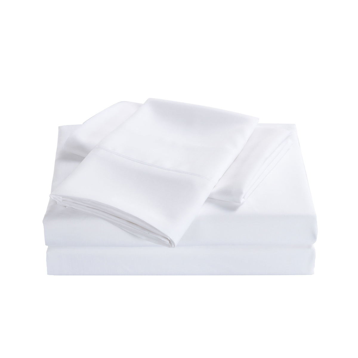 Royal Comfort 2000 Thread Count Bamboo Cooling Sheet Set Ultra Soft Bedding - Double - White