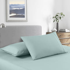 Royal Comfort 2000 Thread Count Bamboo Cooling Sheet Set Ultra Soft Bedding - Single - Frost