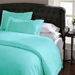 Royal Comfort King 1500TC Markle Collection Cotton Blend Quilt Cover Set - Mist