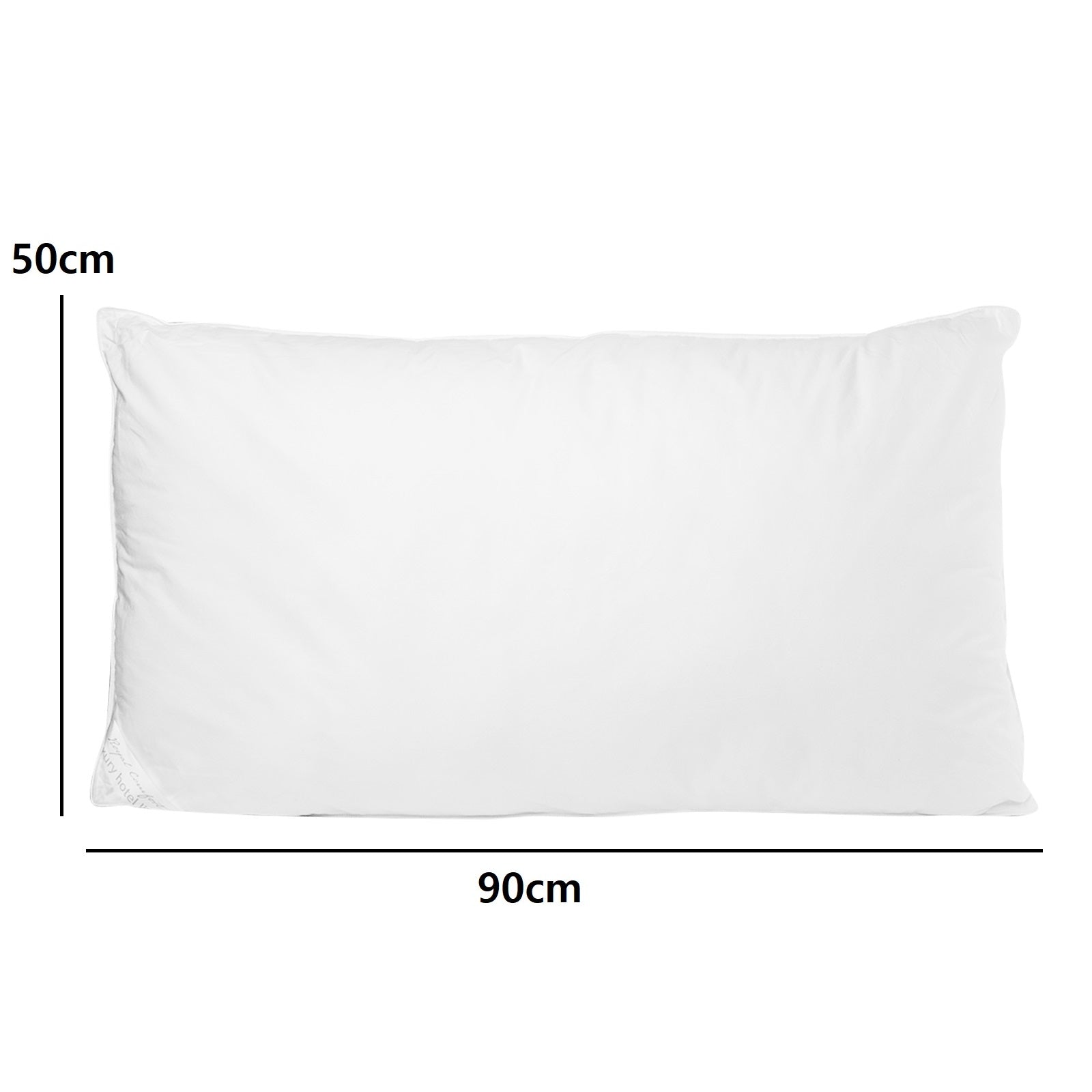 4 Pack Royal Comfort Cotton Cover 233TC Microfibre Luxury Signature Hotel Pillow