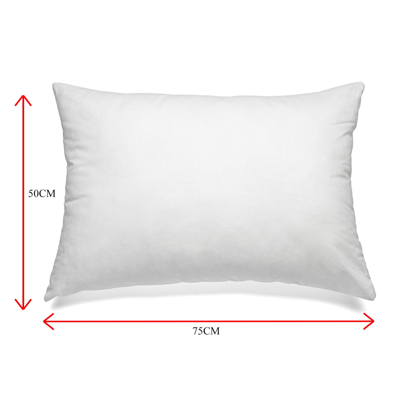 Royal Comfort 1800GSM Duck Feather Down Topper And 1000GSM 2 Duck Pillows Set - Single - White