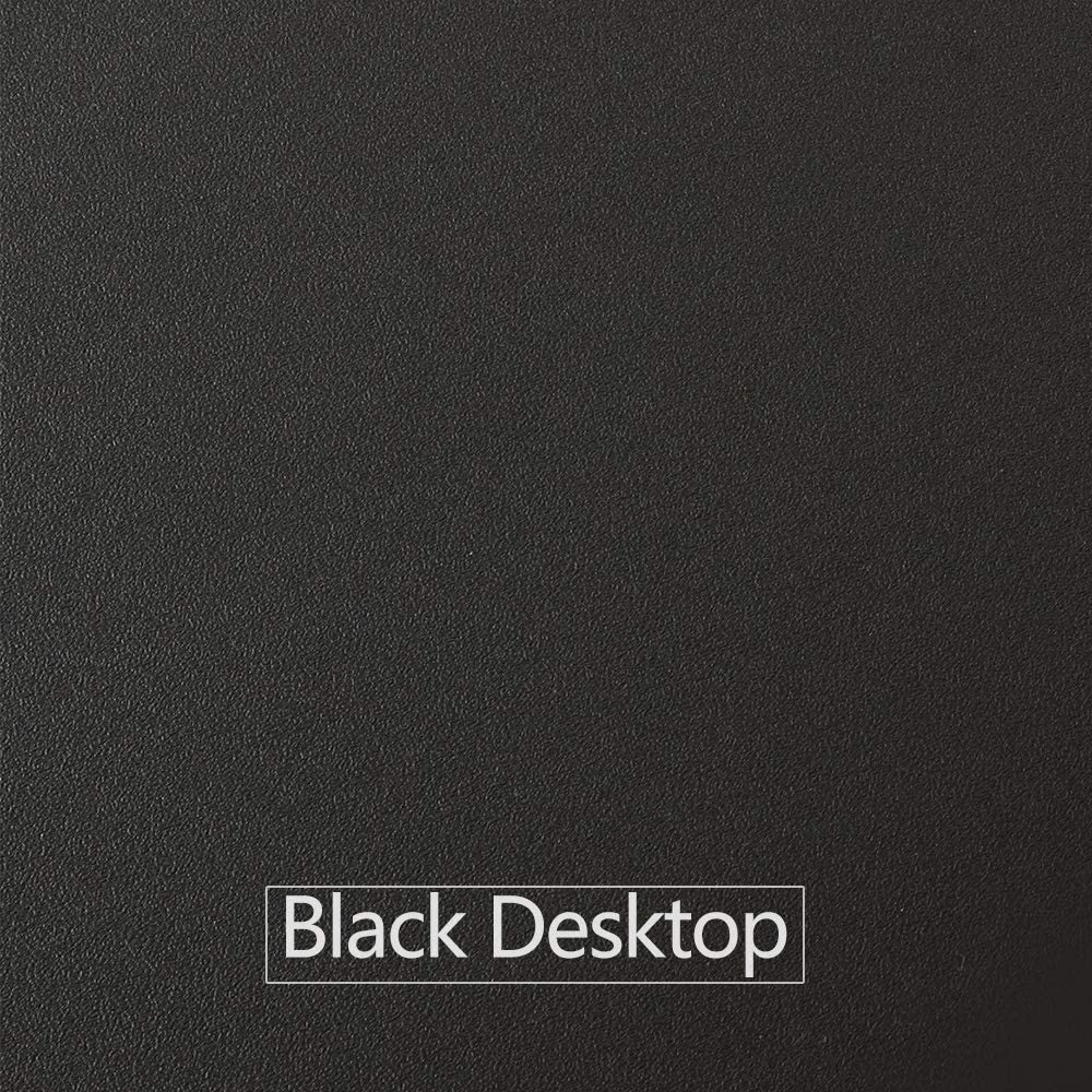 Sturdy and Heavy Duty Foldable Office Computer Desk (Black, 100cm)