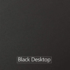 Sturdy and Heavy Duty Foldable Office Computer Desk (Black, 100cm)