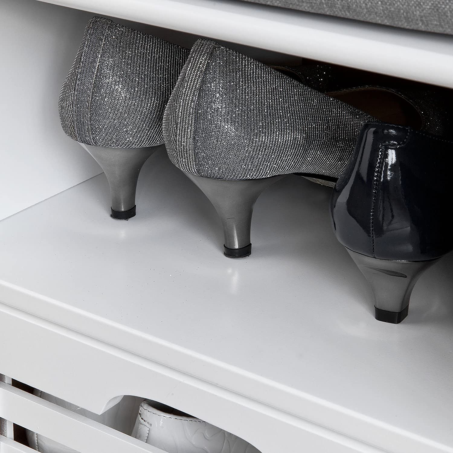 Shoe Rack with Drawers, Shelf and Storage Bench