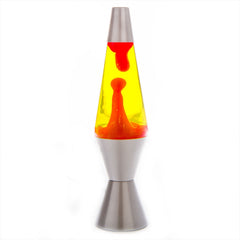Silver/Red/Yellow Diamond Motion Lamp