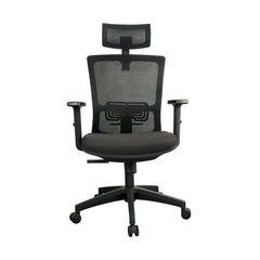 EKKIO Zorae - Office Chair (Black) EK-OC-100-SQ / EK-OC-100-BST