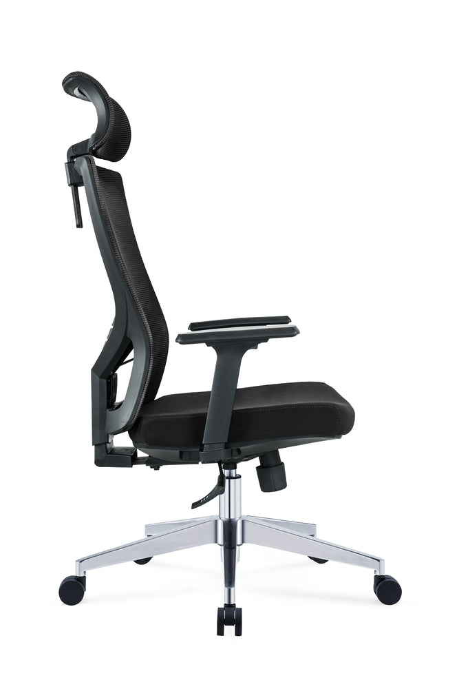 EKKIO Ava - Office Chair (Black) EK-OC-101-SQ