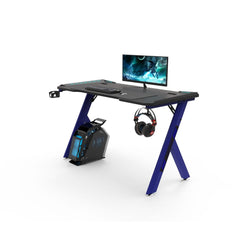 EKKIO RGB Gaming Desk Y Shape Blue 140cm EK-GD-103-AL