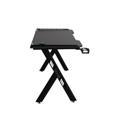 EKKIO RGB Gaming Desk Y Shape Black 140cm EK-GD-102-AL