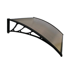 NOVEDEN Window Door Awning Canopy Outdoor UV Patio Rain Cover Tawny 1M X 1.2M Type 1 NE-AG-100-SU