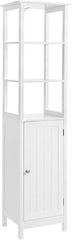 VASAGLE Floor Cabinet with Shelves White BBC63WT