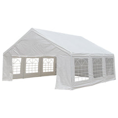 Wallaroo 6x6m Outdoor Event Marquee Gazebo Party Wedding Tent - White