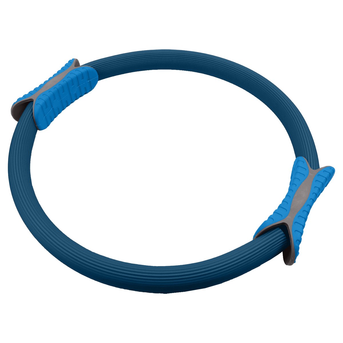 Powertrain Pilates Ring Band Yoga Home Workout Exercise Band Blue