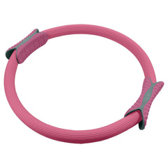 Powertrain Pilates Ring Band Yoga Home Workout Exercise Band Pink