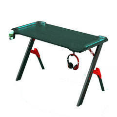 120cm Gaming Desk Desktop PC Computer Desks Desktop Racing Table Office Laptop Y-legs Black