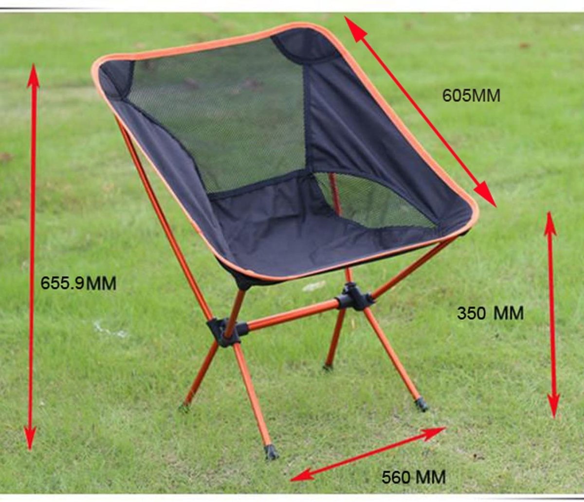 Ultralight Aluminum Alloy Folding Camping Camp Chair Outdoor Hiking Patio Backpacking Green