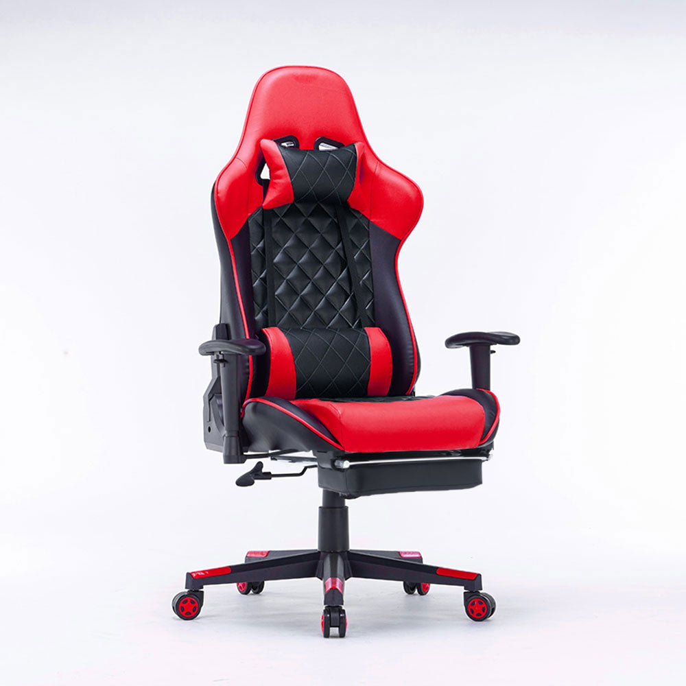 Gaming Chair Ergono Black REdmic Racing chair 165° Reclining Gaming Seat 3D Armrest Footrest