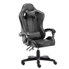 Gaming Chair Office Computer Seating Racing PU Executive Racer Recliner Large Black