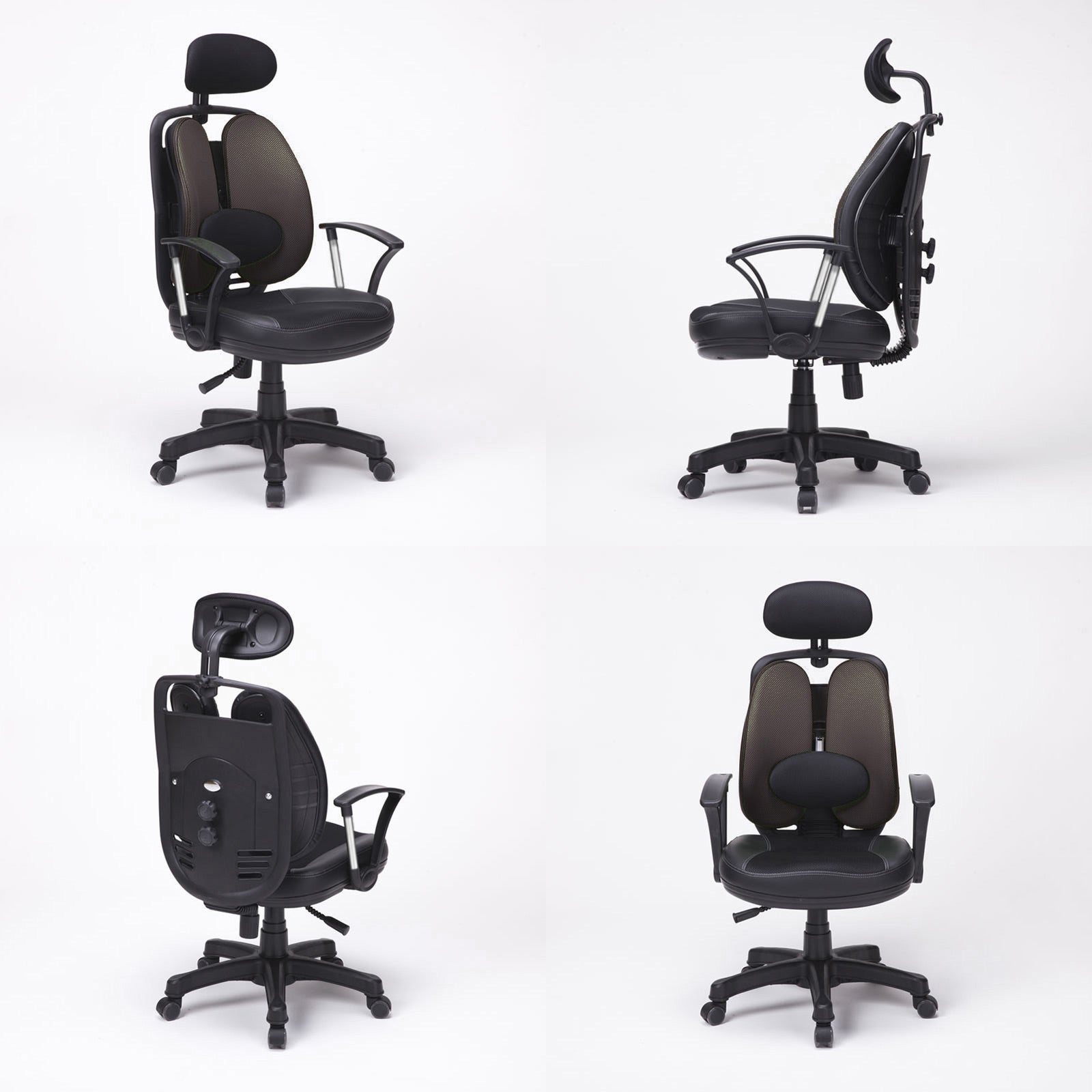 Korean Grey Office Chair Ergonomic SUPERB