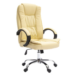 La Bella Beige Executive Office Chair Sage Dual-Layer Seat